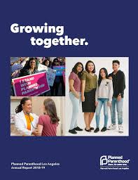Annual Report Planned Parenthood Los Angeles