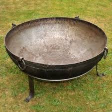 Kadai Bowls Handmade Wrought Iron Fire Bowls Wrought Iron Handmade Bowl