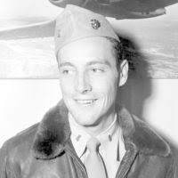 Official Portrait of US Marine Corps (USMC) First Lieutenant (1LT) Eugene  A. Trowbridge, taken at San Diego, California (CA), April 30, 1942. 1LT  Trowbridge is an ace pilot and is credited with