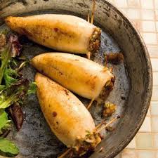 Gefullte Tintenfische Rezept Tintenfisch Rezepte Tintenfischtuben Lebensmittel Essen