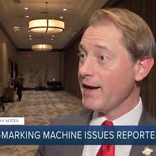 Ballot-marking machine issues reported