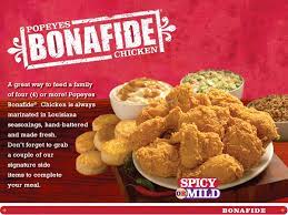 Bonafide Fried Chicken Tenders Biscuits Seafood More Fried Chicken Restaurants Popeyes Chicken Fast Food Coupons Chicken