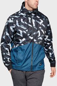 Мужская синяя ветровка UNSTOPPABLE WINDBREAKER Under Armour 1320727-437 —  MD-Fashion, баркод 192007834266