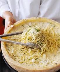 The Flaming Cheese Wheel Pasta Cheese Wheel Pasta Italian Pasta Recipes Cheese Wheel