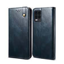 OPPO Realme 8 Pro Hülle, LaimTop Leder ...