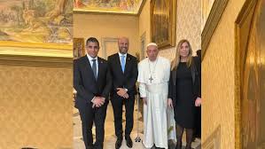 El papa Francisco recibió a tres jueces de Comodoro Py