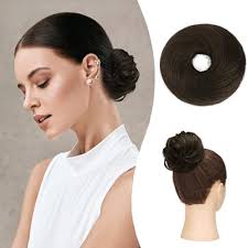 Amazon.com : MINGATEC Messy Bun Hair Piece, 100% Human Hair Scrunchie, Real  Updo Hairpieces Donut Chignon Ponytail Extensions for Women Girls (Natural  Black), 3.5 Inch : Beauty & Personal Care