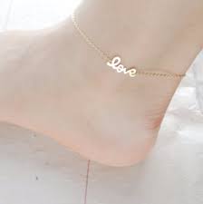 Check spelling or type a new query. Love Anklet Choose One Gold Silver Rose Gold Applelatte