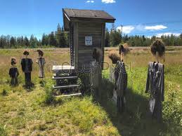 Google maps street view has snapped a very sinister looking scene in a finnish field. Suomussalmi Finland July 10 2018 Silent People Is Work Of Stock Photo Crushpixel