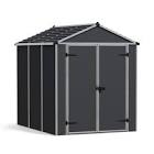 CANOPIA Rubicon 6 ft  x 8 ft  Dark Gray Garden Storage Shed 706788