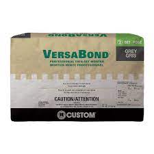 See more ideas about exterior wall tiles, wall tiles, exterior. Custom Building Products Versabond 50 Lb Gray Fortified Thinset Mortar The Home Depot Canada