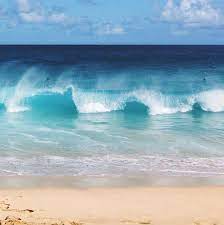 Ocean Waves Crash Me I Love The Colors Here And The Depth I Want To Recreate In A Painting Drawing Print Aj Ocean Waves Waves Ocean