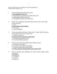 Panduan am isi kandungan ujian pksk. Himpunan Terbesar Kuiz Pengetahuan Am Yang Bermanfaat Dan Boleh Di Lihat Dengan Segera Contoh Resume Cover Letter Curriculum Vitae Terbaik