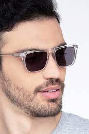 Cantina Rectangle Clear Frame Sunglasses For Men Eyebuydirect Clear Sunglasses Frames Mens Sunglasses Transparent Sunglasses