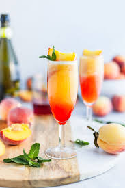 Peach, fruit tree of the rose family (rosaceae), grown throughout the warmer temperate regions of both the peaches are widely eaten fresh and are also baked in pies and cobblers; Frozen Peach Bellini Olive Mango