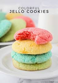 Colorful Jello Cookies Recipe Recipe Jello Cookies Recipe Jello Cookies Cookie Recipes For Kids