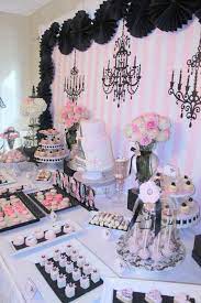 Bridal shower staples like flowers, balloons, and even napkins and straws don't have to be traditional. Vintage Parisian Bridal Wedding Shower Party Ideas Photo 1 Of 26 Catch My Party Paris Bridal Shower Paris Theme Party Shower Party
