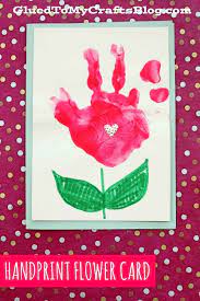 Gifting cards and other gifts on mother's day is something that most of us do. Handprint Flower Cards Kid Craft Idea For Mother S Day