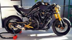 Bild Konnte Enthalten Motorrad Yamaha Cafe Racer Ducati Cafe Racer Cafe Racer Motorcycle