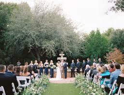 Garden Wedding Ceremony In Texas Photo Credit Ben Q Photography Garden Weddings Ceremony Clark Gardens Garden Wedding
