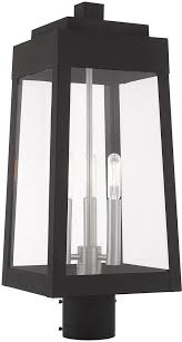 2012 command post black light. Livex 20856 04 Oslo Modern Black Outdoor Post Light Lvx 20856 04