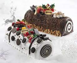 Christmas Ice Cream Log Cakes From Swensen S Singapore Yule Log Cake Christmas Cake Christmas Log Cake
