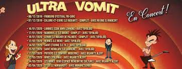 The riffs are heavy, which contrasts with the silly lyrics. Ultra Vomit Photos Facebook