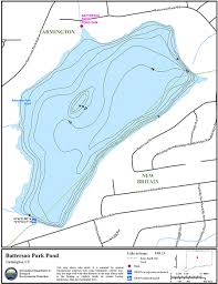 Batterson Park Pond Map Northeastbass