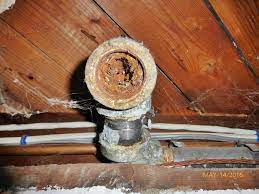 Galvanization or galvanizing (also spelled galvanisation or galvanising) is the process of applying a protective zinc coating to steel or iron, to prevent rusting. Old Galvanized Plumbing Pipes Supply And Drain Lines