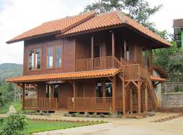 Rumah kayu model minimalis 2 lantai. Desain Villa Kayu Lantai 2 Rumah Kayu Desain Rumah Rumah