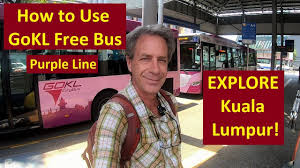 Most bus stops are in close proximity to tourist attractions, major shopping centres and easy way to connect through rail transit services. Free Buses In Kuala Lumpur How To Use Gokl Buses A Purple Line Adventure Youtube