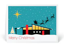 Mid century modern christmas cards. 9 Midcentury Christmas Cards To Spread Modernist Cheer