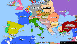 7 printable blank maps for coloring 2020 all esl. Treaty Of Rapallo Historical Atlas Of Europe 12 November 1920 Omniatlas