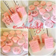 Birthday Rice Krispie Treats Pin By Jessica Luna On By Sweet Treats Delight Pink Elephants Baby Shower Pink Gold Baby Shower Pink Baby Shower