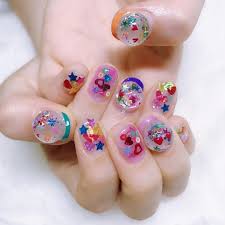 メキシカンスカル カラベラ顔のアクアリウムネイル pregel 801 l白赤青黄緑紫橙 アクアリウムはスカルプ トップつかってます ホログラム nail nails nailart ネイル 美甲 ネイルアート clou nagel ongl ネイル ネイルデザイン マニキュア