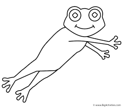 Amazing word explorers story game helps children build their creative storytelling and word building skills and learn about story structure as they play. Leaping Frog Coloring Page Leap Day