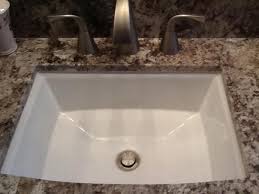 kohler archer vitreous china undermount