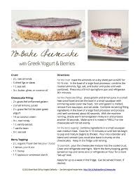 No Bake Greek Yogurt Berry Cheesecake Bare Root Girl Food Processor Recipes Sweet Recipes Protein Desserts