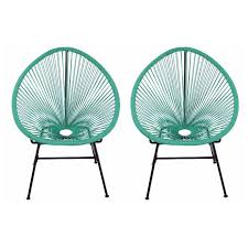 2pk Oval Metal Outdoor Lounge Chair Nuu Garden In 2020 Lounge Chair Outdoor Green Chair Lounge Chair