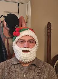 Santa hat and beard DIY project