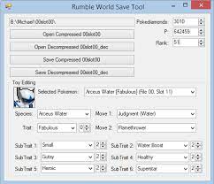 Pokemon Rumble World Diamonds P Tool Gbatemp Net The Independent Video Game Community