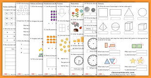 Mathematics teachers strong agree that learning materials are available and help raise the some examples of student activities are solving exercises, answering guide questions and copying notes. Year 1 End Of Year Maths Assessment Classroom Secrets