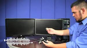Thanks for the fast reply but my cable is displayport to hdmi, from deltaco i dont think the active adapter is the right one, i could be wrong. Use Two Monitors As One Displayport To Dvi 1x2 Splitter Up To 3840x1080 Youtube