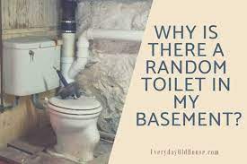 Building basement bathroom is different from building the one you have in the ground floor. 3 Reasons Why You Have A Random Toilet In Your Basement Everyday Old House