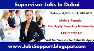 Supervisor Jobs In Dubai For 2020 Job Dubai Supervisor