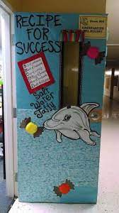 Your classroom is your second home. Recipe For Success Ocean Themed Classroom Door Decorating Idea Supplyme