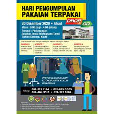 Pengumpulannya paling kecil di antara yang lain, kata dini. Hari Pengumpulan Pakaian Terpakai
