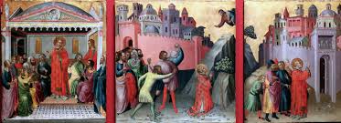 Img 5828b Martino Di Bartolomeo 1370 1435 Sienne Scenes De La Legende De Saint Etienne Vers 1390 Francfort Stadelmuseum Duccio Di Buoninsegna Siena Italian Renaissance