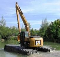 30ton Escavatore anfibio in vendita, escavatore per paludi ...