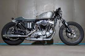 Harley Sportster Ironhead Cafe Racer Dr Mechanik 3 Sportster Harley Davidson Harley